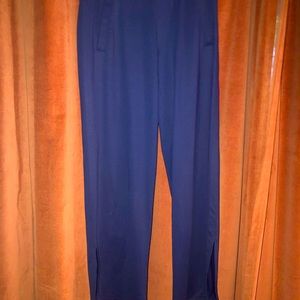 Royal blue Pants from designer Bylyse Spenard